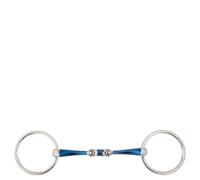 Mors Double Brisures Pour Cheval Br Equitation Sweet Iron Magic System 11,5 Cm Mixte Bleu