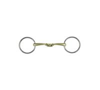 Mors double brisures pour cheval Metalab Pro Bits Gris 12,5 cm