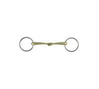 Mors double brisures pour cheval Metalab Pro Bits Gris 13,5 cm