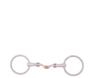 Mors double brisures pour cheval Pessoa Magic System Rose 13,5 cm