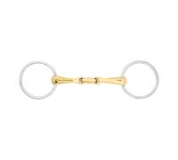 Mors double brisures pour cheval Waldhausen Cyprium 16 mm Argenté 14,5 cm
