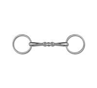 Mors double brisures pour cheval Waldhausen Massif Argenté 15,5 cm