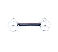 Mors droit pour cheval Jump'In Pessoa allemand Violet 135 mm