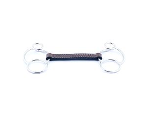 Mors droit pour cheval Jump'In Pessoa allemand Violet 135 mm