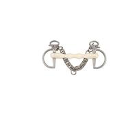 Mors droit Soyo Happy mouth kimberwick "mullen" Blanc 115 mm
