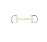Mors droit Soyo Happy mouth racing "mullen" Blanc 125 mm