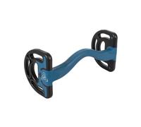 Acavallo Mors en D Mullen pour cheval sensible Noir 12,5 cm