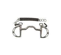 Mors espagnol pour cheval passage de langue Metalab Elité Argenté 135 mm