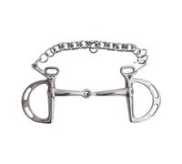 Mors espagnol pour cheval T de T Argenté 145 cm