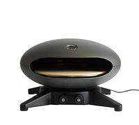 Morsø Forno Spin - Four à pizza à gaz avec pierre à pizza tournante, four d'extérieur pour pizza en aluminium, au design épuré, 57 x 53 x 35 cm, anthracite