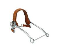Mors hackamore pour cheval en acier chromé Feeling Argenté Cheval