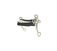 Mors hackamore pour cheval Metalab Argenté Cheval