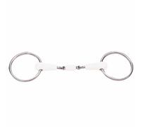 Mors inox doubles brisures Tattini Argenté 13 cm