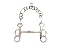 Mors Liverpool pour cheval à 2 anneaux Sefton SS Butterfly Argenté 12,5 cm