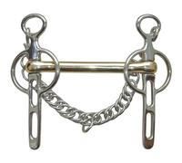 Mors Liverpool Pour Cheval Avec 2 Passages De Rênes Harry's Horse 14 Mm 12,5 Cm Mixte Argenté