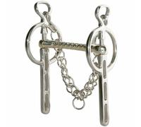 Mors Liverpool pour cheval pompes Tattini Argenté 13 cm