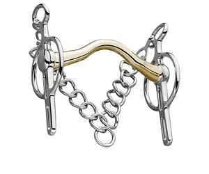 Mors Liverpool pour cheval Sprenger Basic Comfort Argenté 125x16 mm