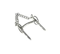 Mors Liverpool pour cheval Umbria Equitazione Argenté 14,5 cm