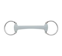 Mors olive droit pour cheval Beris 7,5 cm Argenté 130 mm