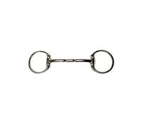 Mors olive pour cheval droit Metalab Elite Argenté 135 mm