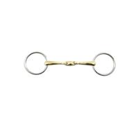Mors olive pour cheval en laiton Premier Equine Argenté 14 cm