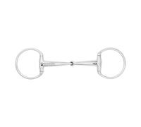 Mors olive pour cheval ergonomique brisure simple Waldhausen Argenté 12,5 cm