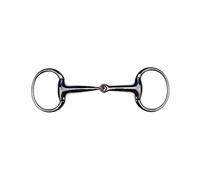 Mors olive pour cheval Feeling Argenté 135 mm