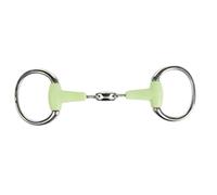 Mors olive pour cheval HKM Apfelaroma Vert 65x145 mm Large