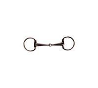 Mors olive pour cheval HKM Rosegold 18 mm Rose 65x155 mm Large