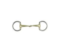 Mors olive pour cheval Metalab SS B 1258 Doré 12,5 cm