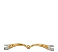 Mors olive pour cheval simple brisure BR Equitation Argenté 12,5 cm