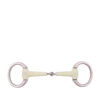 Mors olive pour cheval simple brisure inox pour poney BR Equitation Apple Mouth Vert 11,5 cm
