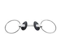 Mors olive pour cheval Trust Inno Sense Flexi Soft-15 Blanc 12,5 cm