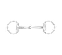 Mors olive pour poney brisure simple Waldhausen Argenté 10,5 cm