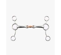 Mors pessoa avec losange cuivre Premier Equine Argenté 12,5 cm
