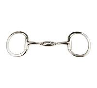 Mors pessoa pour cheval ovale en acier inoxydable JP Korsteel Doré 12,7 cm