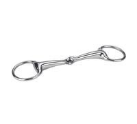 Mors pour cheval à olive inox Covalliero Argenté 12,5 cm