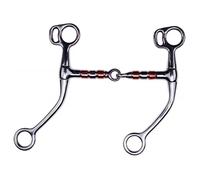 Mors pour cheval à rouleaux Feeling Argenté 135 mm
