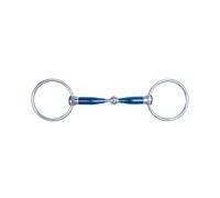 Mors pour cheval avec filet simple brisure Waldhausen Sweet Iron Bleu 14,5 cm