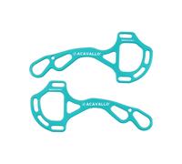 Mors pour cheval en aluminium Acavallo Alupro Hackamore Bleu TU