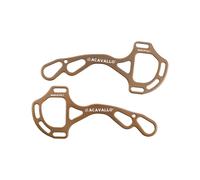 Mors pour cheval en aluminium Acavallo Alupro Hackamore Bronze TU