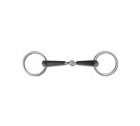 Mors pour cheval en caoutchouc simple brisure Waldhausen d Argenté 13,5 cm