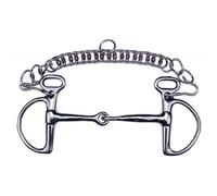 Mors pour cheval espagnol brisé Feeling Argenté 135 mm