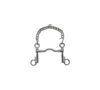 Mors pour cheval Feeling branches courtes saumur Argenté 125 mm