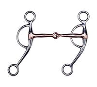 Mors pour cheval Feeling cuivre Argenté 135 mm