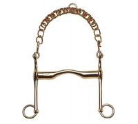 Mors pour cheval Feeling Cyprium Doré 125 mm