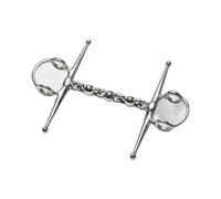 Mors pour cheval Feeling releveur Waterford Argenté 135 mm