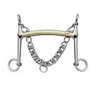 Mors pour cheval L'hotte Sprenger Argenté 125 mm