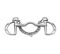 Mors pour cheval passage de langue Sprenger Argenté 135 mm