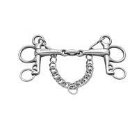Mors pour cheval Sprenger pelham double brisure Argenté 125 mm